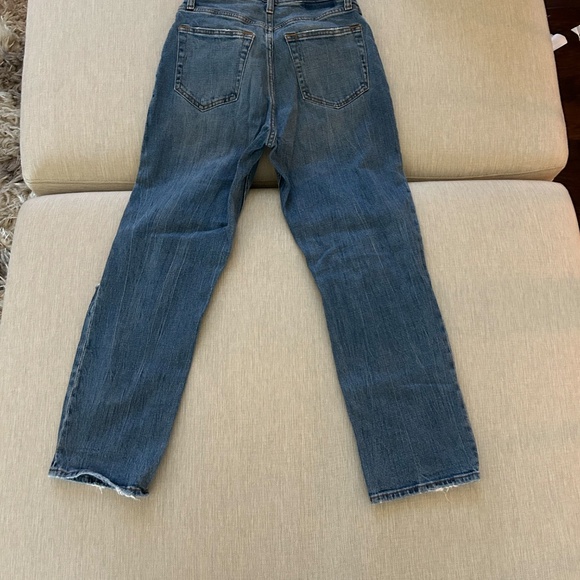 Abercrombie and Fitch Ankle Straight Ultra High Rise Jeans  Size 27|4R - Picture 9 of 9